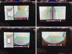 パノラマモニター☆車両の前後左右に搭載した４つのカメラにより、クルマを真上から見ているような映像を表示します♪運転席から確認しにくい車両周囲の状況を把握でき、安心です♪ 6