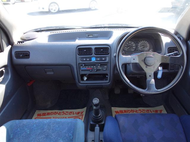 RS/Z 4WD 5速 レカロシート 社外マフラー(9枚目)