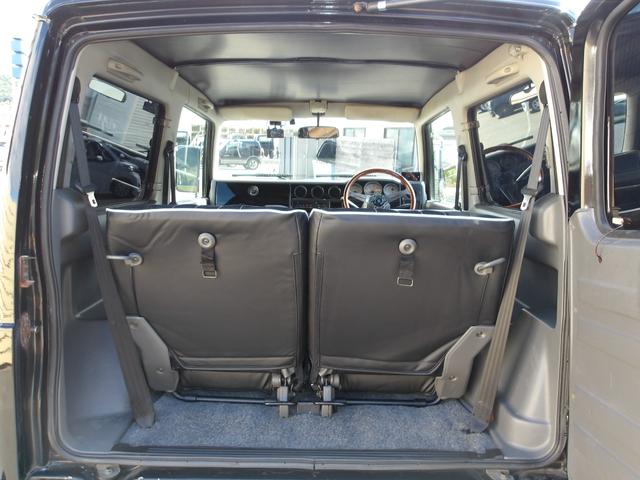 ジムニー ランドベンチャー　最終型　リビルトエンジン搭載　全塗装済み　リフトアップ　新品ＴＯＹＯ製Ｒ／Ｔタイヤ　新品シートカバー　社外前後バンパー　タンクガード　アルミホイール　フロントグリル　純正ＡＢＳ　ナルディーステアリング（17枚目）