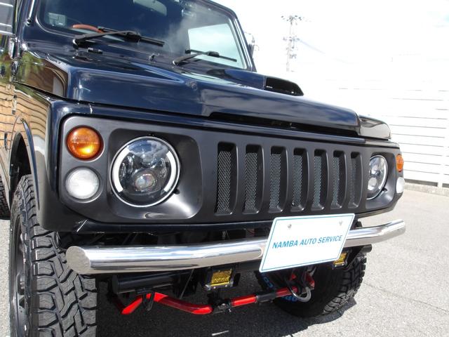 ジムニー ランドベンチャー　最終型　リビルトエンジン搭載　全塗装済み　リフトアップ　新品ＴＯＹＯ製Ｒ／Ｔタイヤ　新品シートカバー　社外前後バンパー　タンクガード　アルミホイール　フロントグリル　純正ＡＢＳ　ナルディーステアリング（29枚目）