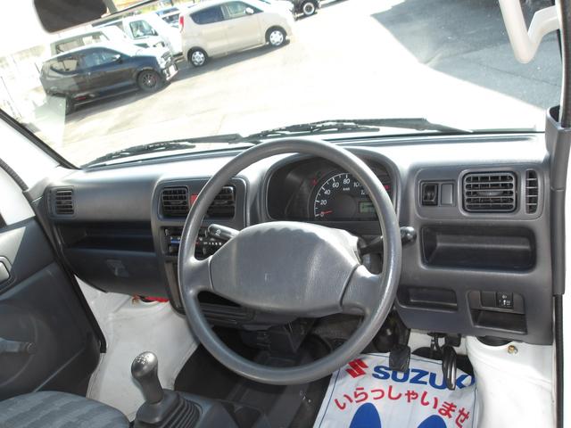 キャリイトラック KC 4WD 5MT エアコン パワステ(9枚目)