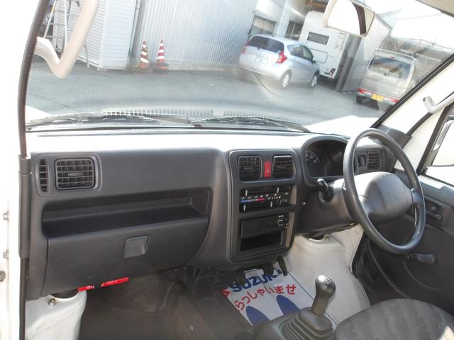 キャリイトラック KC 4WD 5MT エアコン パワステ(10枚目)