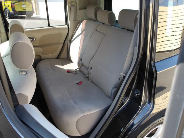キューブ 15G フルセグナビ ETC 1オーナー 禁煙車 純正HIDヘッドライト アルミホイール インテリキー フロアマット ドアバイザー CVT オートエアコン(12枚目)