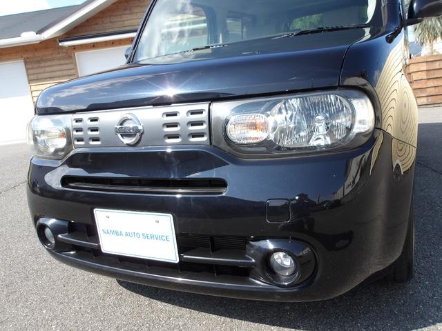 キューブ 15G フルセグナビ ETC 1オーナー 禁煙車 純正HIDヘッドライト アルミホイール インテリキー フロアマット ドアバイザー CVT オートエアコン(28枚目)