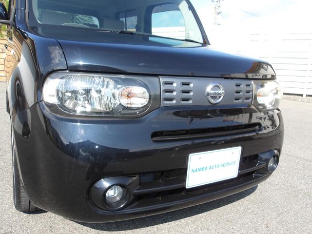 キューブ 15G フルセグナビ ETC 1オーナー 禁煙車 純正HIDヘッドライト アルミホイール インテリキー フロアマット ドアバイザー CVT オートエアコン(29枚目)