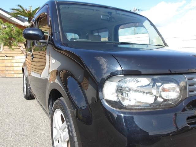 キューブ 15G フルセグナビ ETC 1オーナー 禁煙車 純正HIDヘッドライト アルミホイール インテリキー フロアマット ドアバイザー CVT オートエアコン(30枚目)