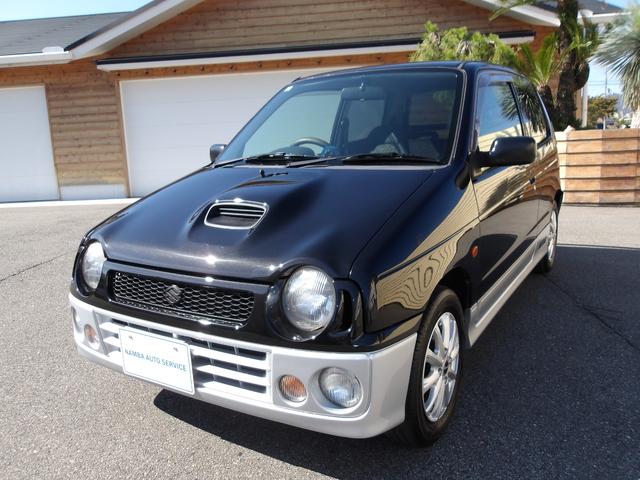 アルトワークス ＲＳ／Ｚ　５ＭＴ　最終型　同色全塗装済み　３．１型Ｋ６Ａエンジン搭載　　社外ブーストメーター　マフラー　足廻り　ステアリング　アルミホイール（6枚目）