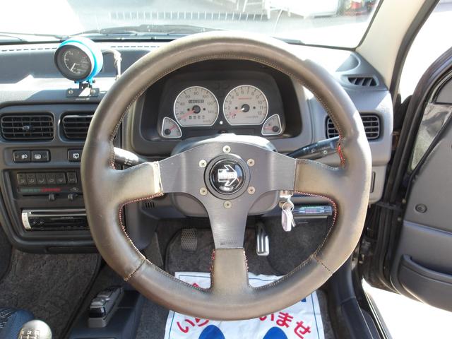 アルトワークス ＲＳ／Ｚ　５ＭＴ　最終型　同色全塗装済み　３．１型Ｋ６Ａエンジン搭載　　社外ブーストメーター　マフラー　足廻り　ステアリング　アルミホイール（49枚目）