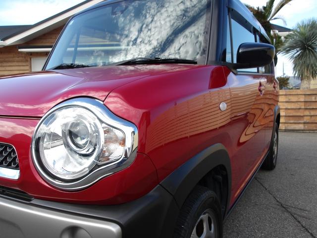 ハスラー Ｇ　純正メーカーオプションＨＩＤヘッドライト　１オーナー　禁煙車　スマートキー２本　フロント左右シートヒーター　ＣＶＴ　ＡＡＣ　ブレーキサポート　アイドリングストップ　フロアマット　ドアバイザー（31枚目）