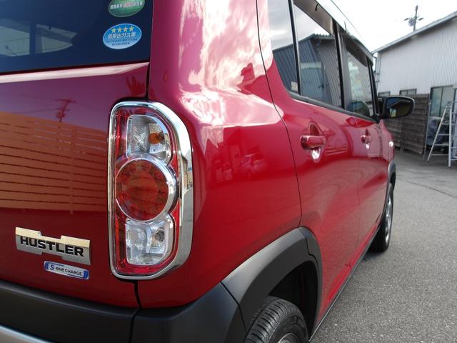 ハスラー Ｇ　純正メーカーオプションＨＩＤヘッドライト　１オーナー　禁煙車　スマートキー２本　フロント左右シートヒーター　ＣＶＴ　ＡＡＣ　ブレーキサポート　アイドリングストップ　フロアマット　ドアバイザー（35枚目）