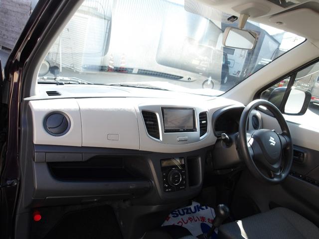 ワゴンR FX 5MT 地デジナビ アイドリングストップ ETC ABS プライバシーガラス フロアマット ドアバイザー キーレスキー 電動格納ドアミラー 運転席シートヒーター(42枚目)