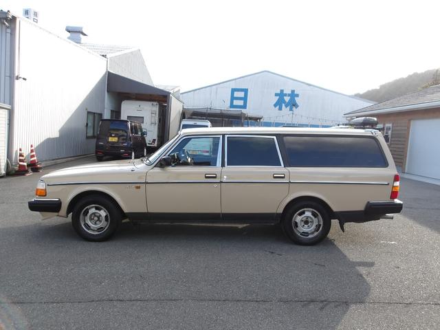 240ワゴン 240GLワゴン 全塗装済み色替え車両 リアスモールウィンドウ ナルディーウッドステアリング ETC エアコン パワステ(5枚目)