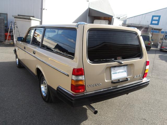 240ワゴン 240GLワゴン 全塗装済み色替え車両 リアスモールウィンドウ ナルディーウッドステアリング ETC エアコン パワステ(7枚目)