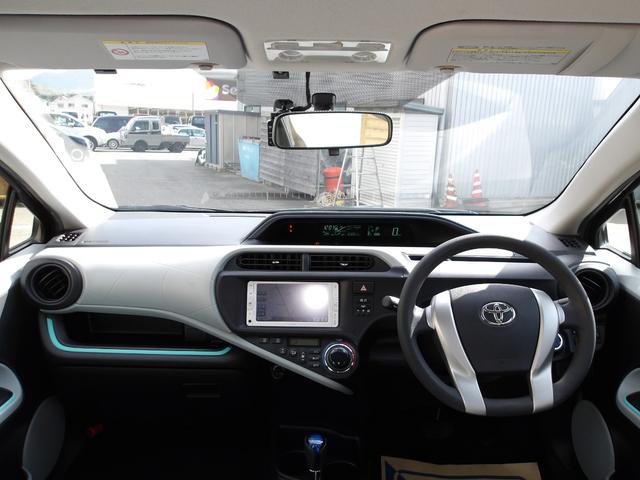 アクア Ｓ　地デジナビ　バックカメラ　前後ドラレコ　ＥＴＣ　社外ＬＥＤヘッドライト　社外アルミホイール　スマートキー２本　オートエアコン　１オーナー　禁煙車（38枚目）