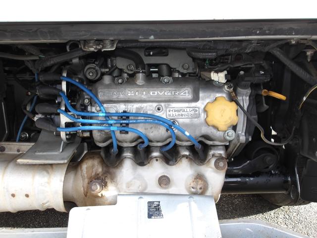 サンバーバン ディアス スーパーチャージャー 4WD 最終型 ハイルーフ リアヒーター Wエアバック ABS 社外アルミホイール プライバシーガラス(66枚目)