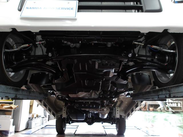 エブリイワゴン PZターボ ハイルーフ 4WD 現行型 届出済未使用車 電動スライドドア LEDヘッドライト スマートキー2本 USBポート 革巻きステアリング(40枚目)