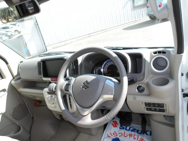 エブリイワゴン PZターボ ハイルーフ 4WD 現行型 届出済未使用車 電動スライドドア LEDヘッドライト スマートキー2本 USBポート 革巻きステアリング(45枚目)