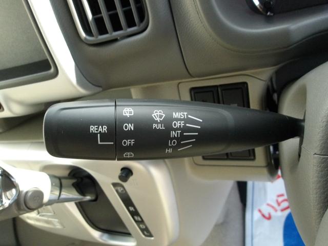 エブリイワゴン PZターボ ハイルーフ 4WD 現行型 届出済未使用車 電動スライドドア LEDヘッドライト スマートキー2本 USBポート 革巻きステアリング(48枚目)