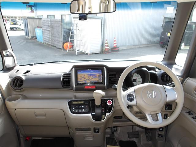 Ｎ－ＢＯＸ Ｇ・Ｌパッケージ　ルーフ雹害車　１オーナー　禁煙車　フルセグナビ　ドラレコ　ＥＴＣ　電動スライドドア　スマートキー２本　ＨＩＤヘッドライト　ＣＶＴ　ＡＡＣ　フロアマット　ドアバイザー（9枚目）