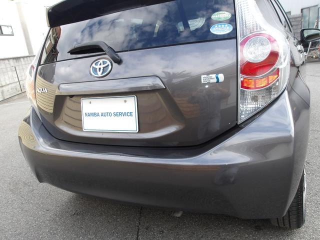 アクア Ｓ　フルセグナビ　バックカメラ　ＥＴＣ　１オーナー　禁煙車　ＬＥＤヘッドライト　スマートキー２本　ＡＡＣ　ＣＶＴ　ウィンカー付き電動格納ドアミラー　フロアマット　ドアバイザー（34枚目）