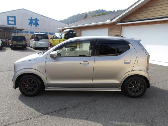 アルトワークス ベースグレード 5MT ワタナベ製アルミホイール 車高調 HKSマフラー 運転席社外レカロシート 助手席レカロシート フルセグナビ バックカメラ スマートキー Wエアバック ABS リアスポイラー(5枚目)