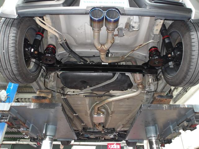 アルトワークス ベースグレード 5MT ワタナベ製アルミホイール 車高調 HKSマフラー 運転席社外レカロシート 助手席レカロシート フルセグナビ バックカメラ スマートキー Wエアバック ABS リアスポイラー(37枚目)