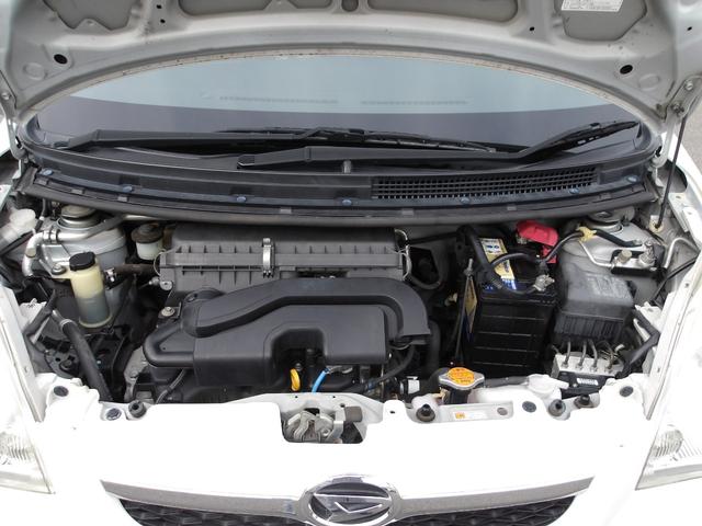 ミラ Ｘ　５ＭＴ　エアコン　パワステ　Ｗエアバック　ＡＢＳ　電動格納ドアミラー　キーレスキー　プライバシーガラス　フロアマット　サイドドバイザー（19枚目）