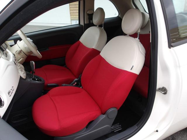 500 ツインエア ポップ 1オーナー 禁煙車 キーレスキー 5速オートマ フロアマット 革巻きステアリング エアコン パワステ パワーウィンドウ ターボ ナビ(11枚目)