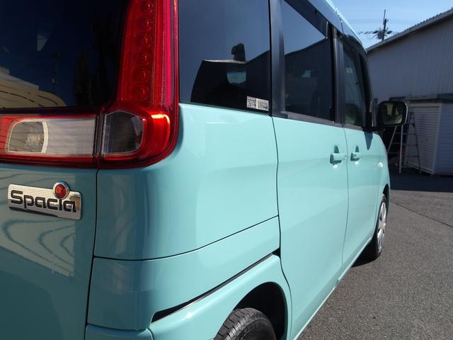 スペーシア Ｘ　デュアルカメラブレーキサポート　フルセグナビ　バックカメラ　前後ドラレコ　ＨＩＤヘッドライト　両側電動スライドドア　１オーナー　禁煙車　シートヒーター　フロアマット　ドアバイザー　フォグライト（33枚目）