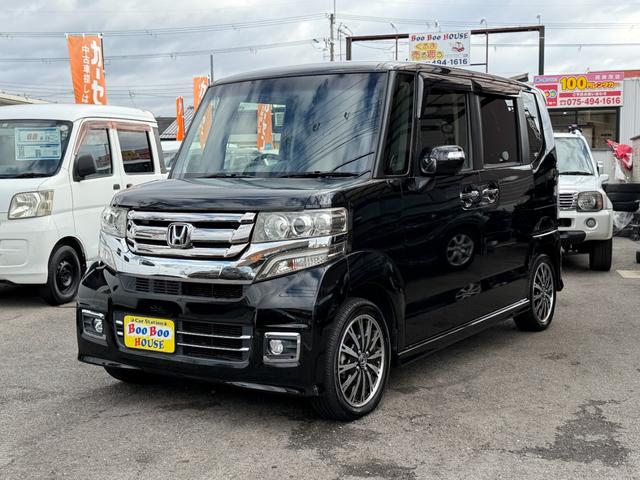 N-BOXカスタム G・ターボLパッケージ 両側パーワスライドソア ナビゲーションシステム バックカメラ TV Bluetooth 純正アルミ キーレス2 ドライブレコーダーシステム ETC パワステ パワーウィンドウ(3枚目)