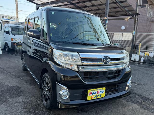 タント カスタムＲＳ　ＳＡ　両側電動スライドドアー　ナビゲーションシステム　フルセグＴＶ　キーレス　ドライブレコーダー　衝突安全ブレーキ　ＡＢＳ　ＥＴＣ　オートエアコン　ＵＳＢ　ｉＰｏｄ接続（25枚目）