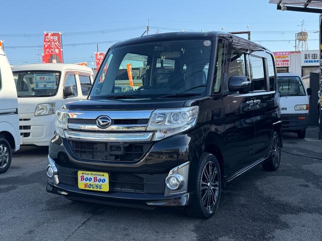 タント カスタムＲＳ　ＳＡ　両側電動スライドドアー　ナビゲーションシステム　フルセグＴＶ　キーレス　ドライブレコーダー　衝突安全ブレーキ　ＡＢＳ　ＥＴＣ　オートエアコン　ＵＳＢ　ｉＰｏｄ接続（45枚目）