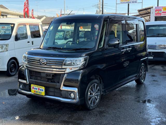 タント カスタムＸ　トップエディションＳＡＩＩ　電動スライドドアー　ナビゲーションシステム　バックモニター　リアフリップダウンモニター　キーレス２個　バックカメラ　ＥＴＣ　Ｂｌｕｅｔｏｏｔｈ　アイドルストップ（50枚目）