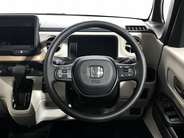 Ｎ－ＢＯＸ ベースグレード　軽自動車　届出済未使用車　衝突被害軽減ブレーキ　エアコン　エアバッグ　スマートキー　スライドドア　アイドリングストップ　ＡＢＳ　パワステ　パワーウィンドウ（62枚目）