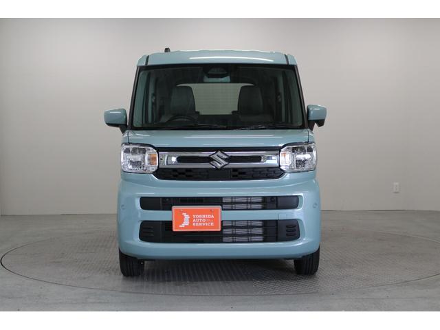 スペーシア ハイブリッドＧ　軽自動車　届出済未使用車　衝突被害軽減ブレーキ　アイドリングストップシステム　スマートキー　フルフラットシート　ベンチシート　両側スライドドア　パワーウィンドウ　パワーステアリング　運転席エアバック（9枚目）