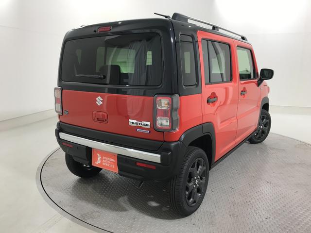 ハスラー タフワイルド 軽自動車 届出済未使用車 衝突被害軽減ブレーキ アダプティブクルーズコントロール アイドリングストップシステム アルミホイール ルーフレール シートヒーター スマートキー パワーウィンドウ ABS(6枚目)