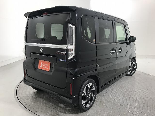スペーシアカスタム ハイブリッドＸＳ　軽自動車　届出済未使用車　衝突被害軽減ブレーキ　エアコン　エアバッグ　ＡＢＳ　アイドリングストップ　スマートキー　パワステ　パワーウィンドウ（6枚目）