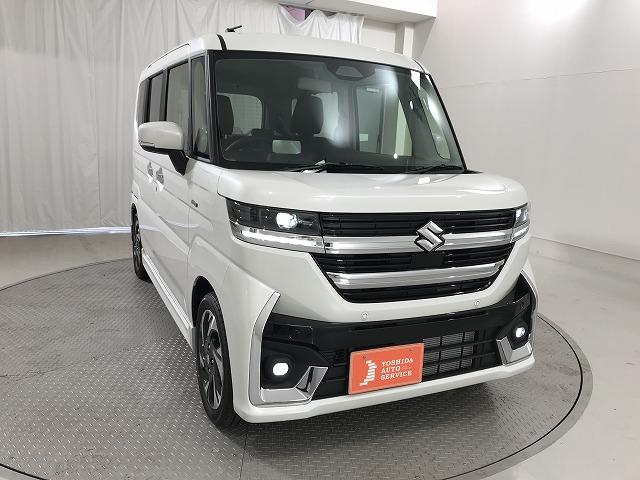 スペーシアカスタム ハイブリッドＸＳ　軽自動車　届出済未使用車　衝突被害軽減ブレーキ　エアコン　エアバッグ　ＡＢＳ　アイドリングストップ　スマートキー　パワステ　パワーウィンドウ（21枚目）