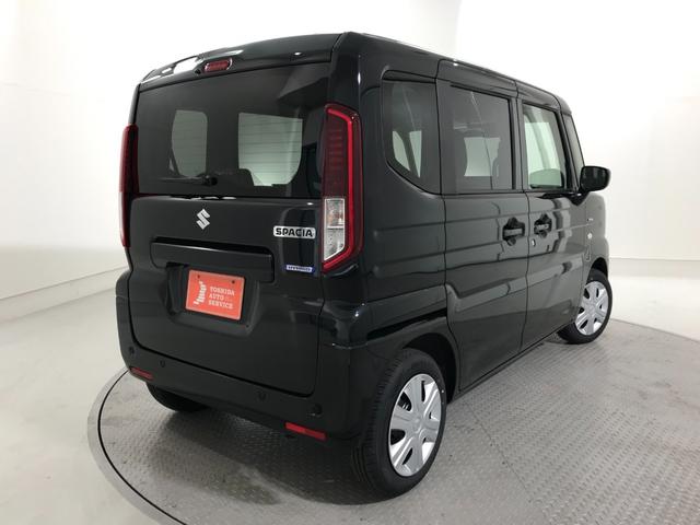スペーシア ハイブリッドG 軽自動車 届出済未使用車 衝突被害軽減ブレーキ アイドリングストップシステム フルフラットシート ベンチシート スマートキー 両側スライドドア パワーステアリング パワーウィンドウ 運転席エアバック(6枚目)