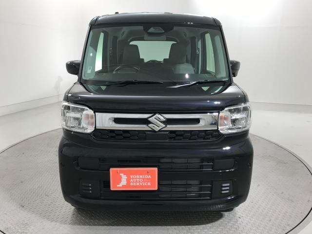 スペーシア ハイブリッドX 軽自動車 届出済未使用車 衝突被害軽減ブレーキ アイドリングストップシステム オットマン フルフラットシート 両側電動スライドドア スマートキー ベンチシート シートヒーター パワーウィンドウ ABS(14枚目)