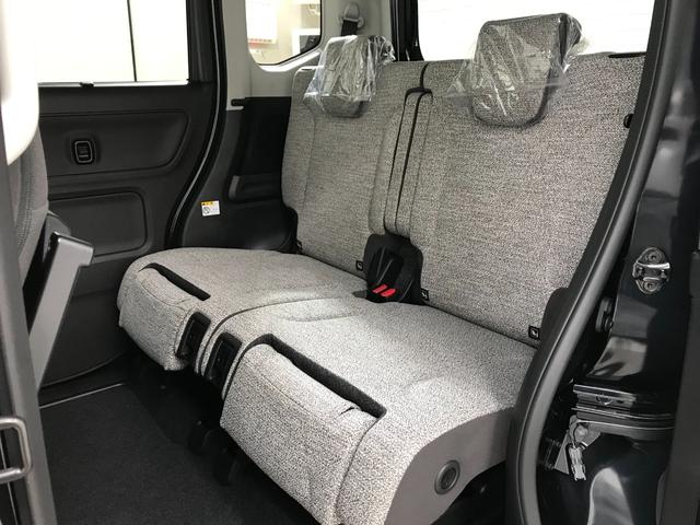 スペーシア ハイブリッドX 軽自動車 届出済未使用車 衝突被害軽減ブレーキ アイドリングストップシステム オットマン フルフラットシート 両側電動スライドドア スマートキー ベンチシート シートヒーター パワーウィンドウ ABS(61枚目)