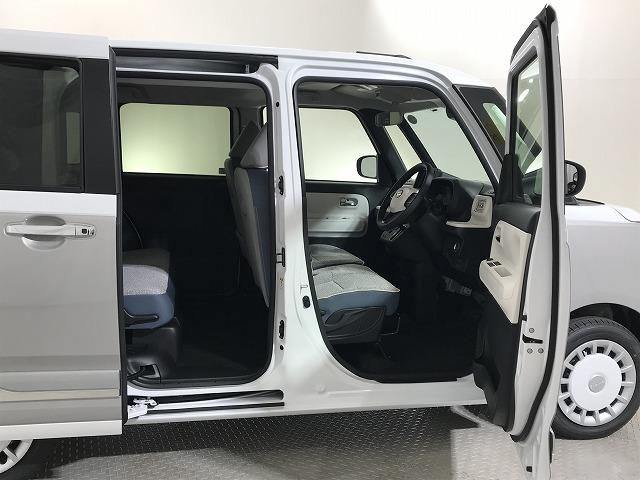 ムーヴキャンバス ストライプスＧ　軽自動車　届出済未使用車　衝突被害軽減ブレーキ　ＡＢＳ　エアコン　エアバッグ　パワステ　パワーウィンドウ　アイドリングストップ　スマートキー（9枚目）