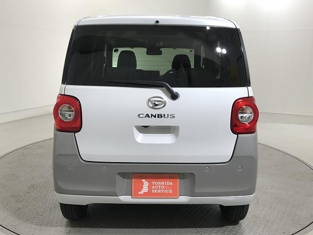 ムーヴキャンバス ストライプスＧ　軽自動車　届出済未使用車　衝突被害軽減ブレーキ　ＡＢＳ　エアコン　エアバッグ　パワステ　パワーウィンドウ　アイドリングストップ　スマートキー（10枚目）