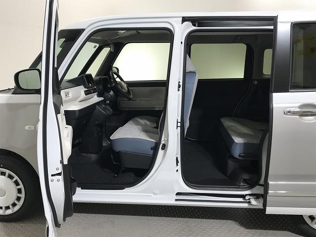 ムーヴキャンバス ストライプスＧ　軽自動車　届出済未使用車　衝突被害軽減ブレーキ　ＡＢＳ　エアコン　エアバッグ　パワステ　パワーウィンドウ　アイドリングストップ　スマートキー（13枚目）