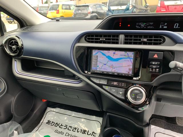 アクア S 後期モデル バックカメラ ナビ ハイブリッド キーレス ETC オートマ コンパクトカー 実走行68582km エアコン パワステ パワーウィンド(25枚目)