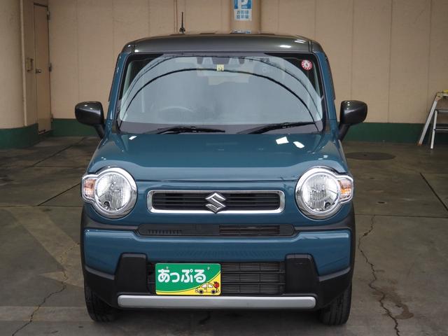 ハスラー ハイブリッドG 禁煙 8インチナビ ETC 前後ドラレコ フルセグTV Bluetooth 衝突軽減ブレーキ ツートンカラー リアソナー 前席ヒーター スマートキープッシュスタート ステアリングリモコン オートライト(2枚目)