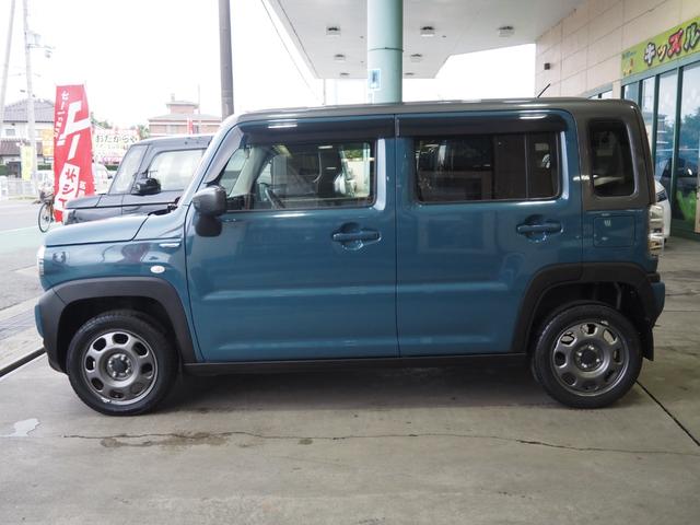 ハスラー ハイブリッドG 禁煙 8インチナビ ETC 前後ドラレコ フルセグTV Bluetooth 衝突軽減ブレーキ ツートンカラー リアソナー 前席ヒーター スマートキープッシュスタート ステアリングリモコン オートライト(5枚目)