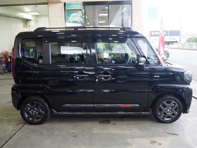 スペーシアギア ハイブリッドＸＺ　ターボ　禁煙　９インチナビ　全方位　ＥＴＣ　両側電動　フルセグＴＶ　Ｂｌｕｅｔｏｏｔｈ　ＡｐｐｌｅＣａｒＰｌａｙ　衝突軽減ＢＫ　コーナーセンサー　前席ヒーター　電動ＰＫ　ブレーキホールド　ＬＥＤオートライト（4枚目）