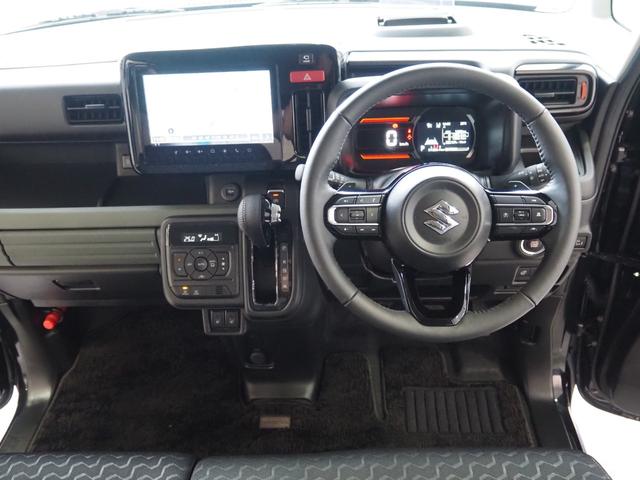 スペーシアギア ハイブリッドＸＺ　ターボ　禁煙　９インチナビ　全方位　ＥＴＣ　両側電動　フルセグＴＶ　Ｂｌｕｅｔｏｏｔｈ　ＡｐｐｌｅＣａｒＰｌａｙ　衝突軽減ＢＫ　コーナーセンサー　前席ヒーター　電動ＰＫ　ブレーキホールド　ＬＥＤオートライト（16枚目）