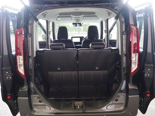 スペーシアギア ハイブリッドＸＺ　ターボ　禁煙　９インチナビ　全方位　ＥＴＣ　両側電動　フルセグＴＶ　Ｂｌｕｅｔｏｏｔｈ　ＡｐｐｌｅＣａｒＰｌａｙ　衝突軽減ＢＫ　コーナーセンサー　前席ヒーター　電動ＰＫ　ブレーキホールド　ＬＥＤオートライト（18枚目）